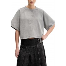 HUGO BOSS JERSEY DORLINA B T-SHIRT ΜΠΛΟΥΖΑ ΓΥΝΑΙΚΕΙΑ GREY