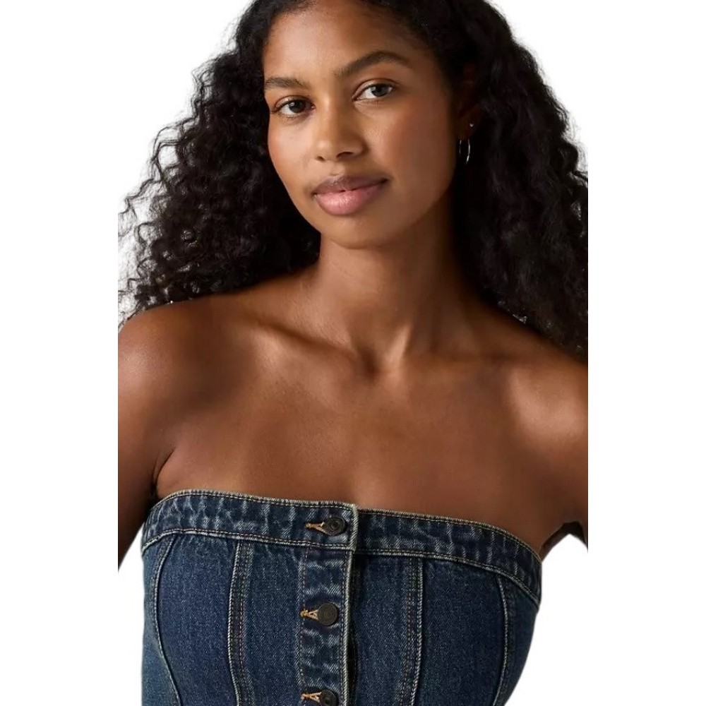 LEVIS® TAILORED BUSTIER ΤΟΠ ΓΥΝΑΙΚΕΙΟ INDIGO