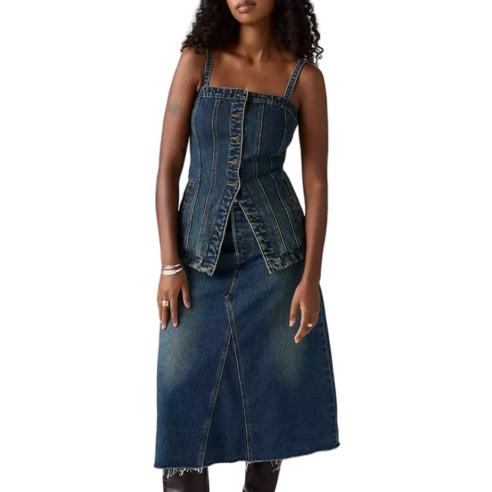 LEVIS® TAILORED BUSTIER ΤΟΠ ΓΥΝΑΙΚΕΙΟ INDIGO