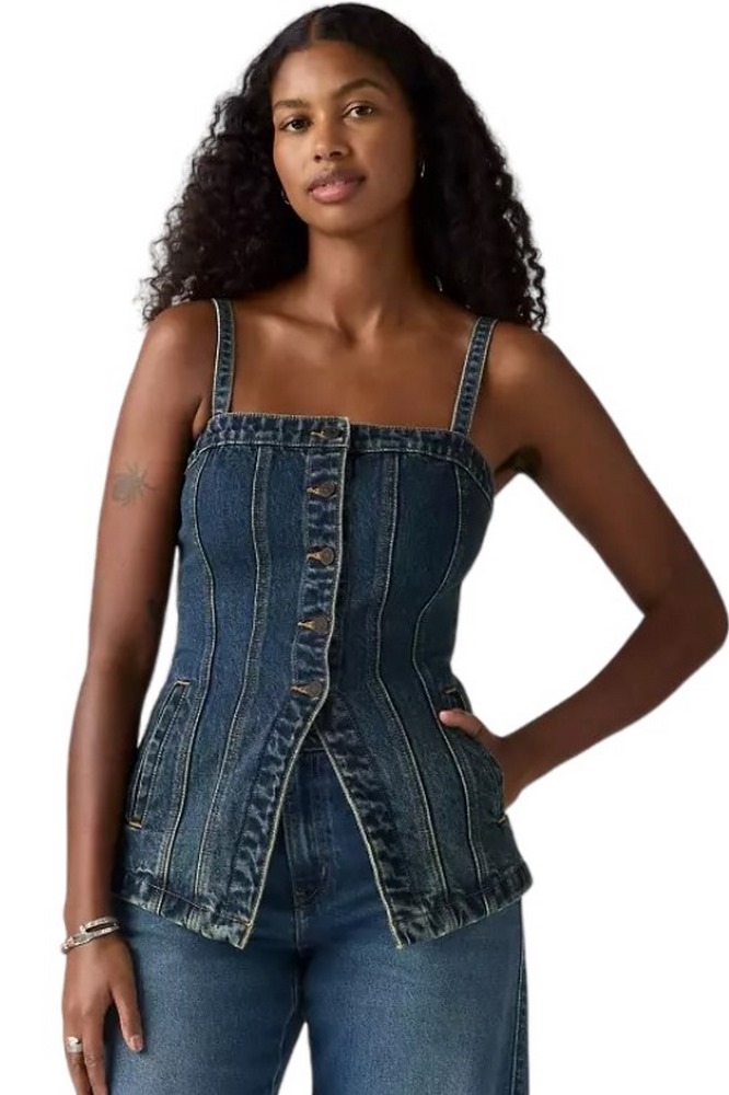LEVIS® TAILORED BUSTIER ΤΟΠ ΓΥΝΑΙΚΕΙΟ INDIGO