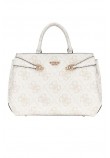 GUESS LORELEI GIRLFRIEND SATCHEL ΤΣΑΝΤΑ ΓΥΝΑΙΚΕΙΑ BONE