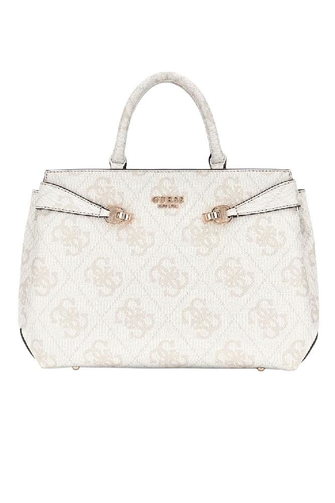 GUESS LORELEI GIRLFRIEND SATCHEL ΤΣΑΝΤΑ ΓΥΝΑΙΚΕΙΑ BONE