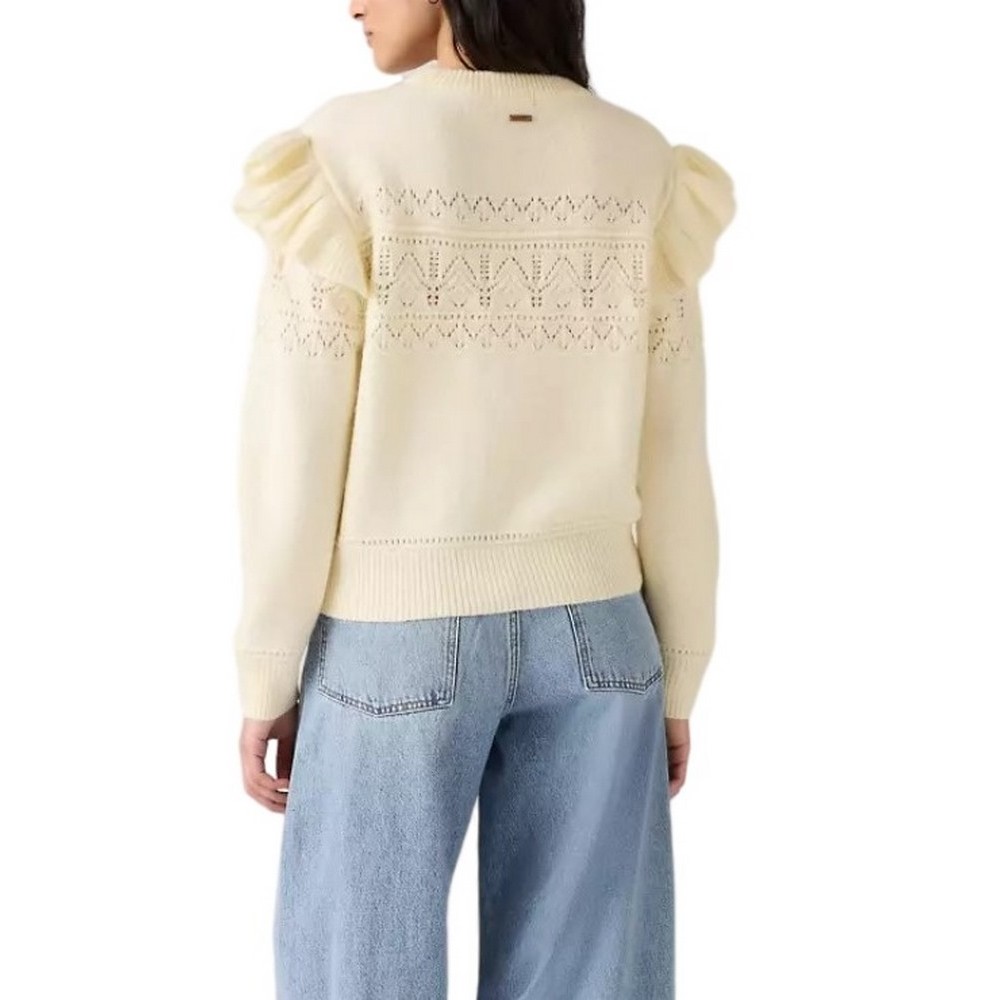 LEVIS® SHANE WESTERN YOKE PO ΜΠΛΟΥΖΑ ΠΛΕΚΤΗ ΓΥΝΑΙΚΕΙΑ OFF WHITE