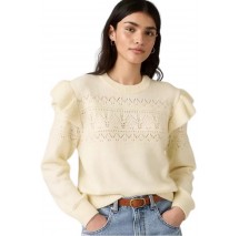 LEVIS® SHANE WESTERN YOKE PO ΜΠΛΟΥΖΑ ΠΛΕΚΤΗ ΓΥΝΑΙΚΕΙΑ OFF WHITE