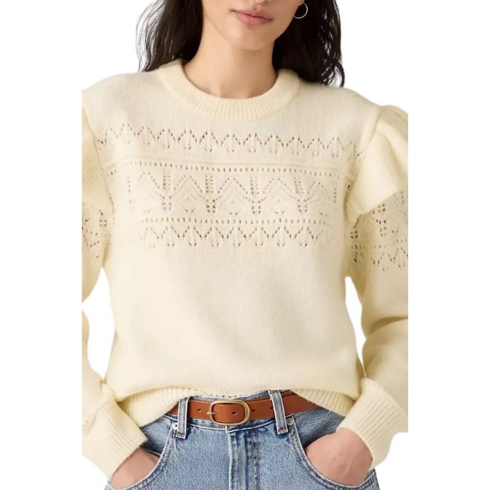 LEVIS® SHANE WESTERN YOKE PO ΜΠΛΟΥΖΑ ΠΛΕΚΤΗ ΓΥΝΑΙΚΕΙΑ OFF WHITE