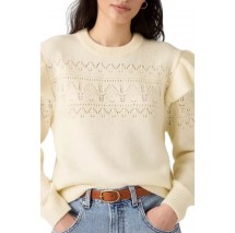 LEVIS® SHANE WESTERN YOKE PO ΜΠΛΟΥΖΑ ΠΛΕΚΤΗ ΓΥΝΑΙΚΕΙΑ OFF WHITE