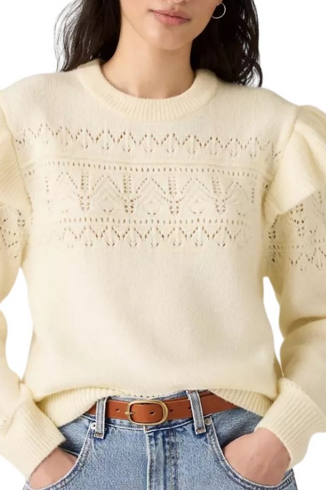 LEVIS® SHANE WESTERN YOKE PO ΜΠΛΟΥΖΑ ΠΛΕΚΤΗ ΓΥΝΑΙΚΕΙΑ OFF WHITE