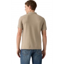LEVIS ORIGINAL POLO T-SHIRT ΜΠΛΟΥΖΑ ΑΝΔΡΙΚΗ BEIGE