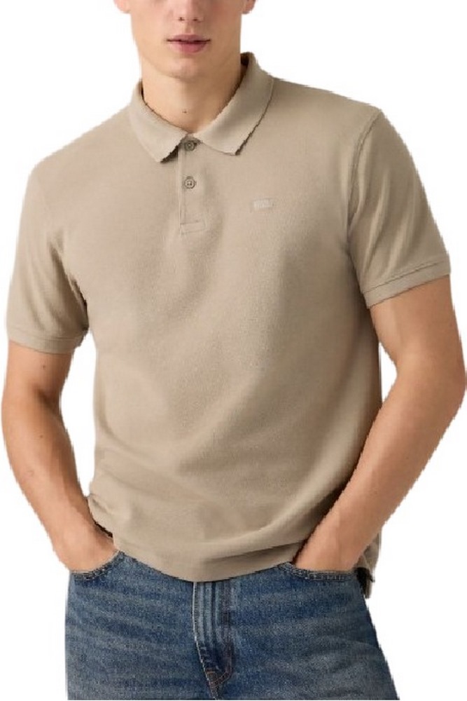 LEVIS ORIGINAL POLO T-SHIRT ΜΠΛΟΥΖΑ ΑΝΔΡΙΚΗ BEIGE