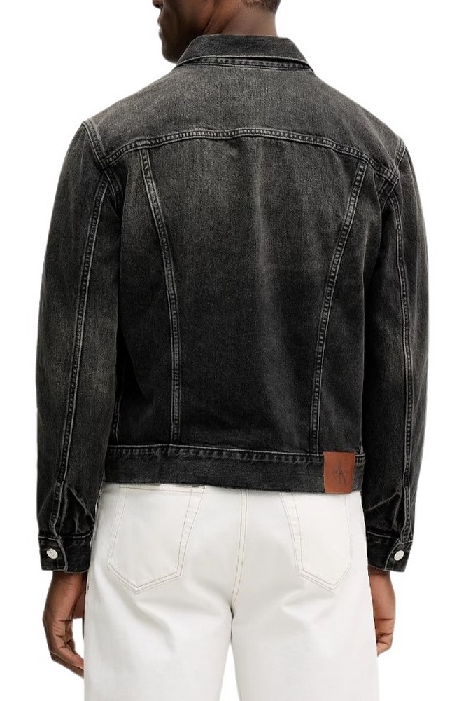 CALVIN KLEIN JEANS BLACK CLASSIC TRUCKER ΜΠΟΥΦΑΝ ΑΝΔΡΙΚΟ BLACK