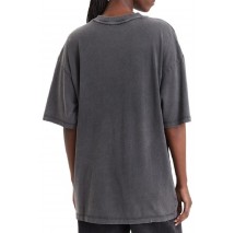 HUGO BOSS OVERSIZED TEE B17 JERSEY T-SHIRT ΜΠΛΟΥΖΑ ΓΥΝΑΙΚΕΙΑ WASHED BLACK