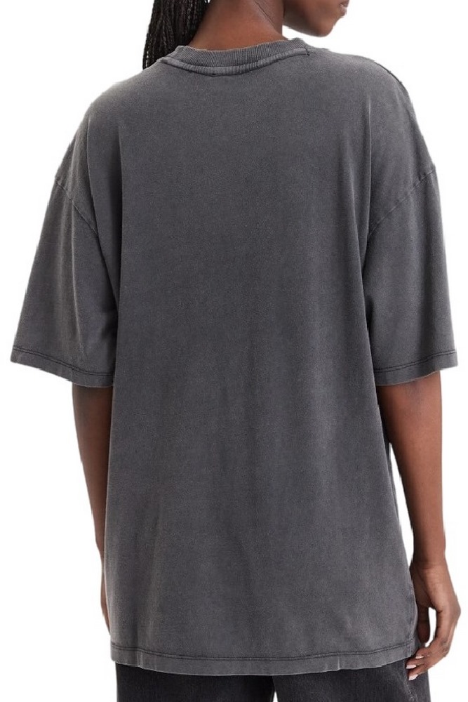 HUGO BOSS OVERSIZED TEE B17 JERSEY T-SHIRT ΜΠΛΟΥΖΑ ΓΥΝΑΙΚΕΙΑ WASHED BLACK