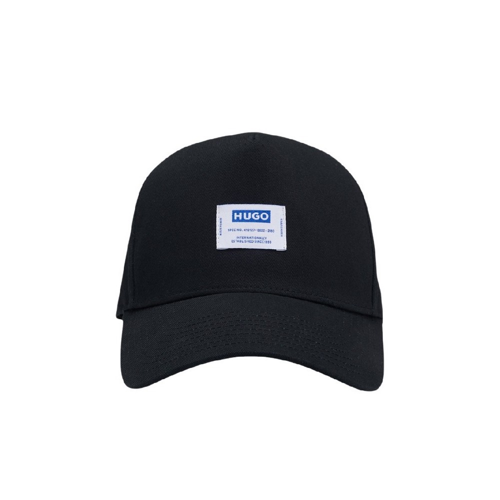 HUGO BOSS WOVEN CAP MERK ΚΑΠΕΛΟ ΑΝΔΡΙΚΟ BLACK