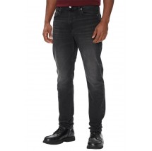 CALVIN KLEIN JEANS SLIM TAPER CK ESS BLACK JEAN ΠΑΝΤΕΛΟΝΙ ΑΝΔΡΙΚΟ BLACK