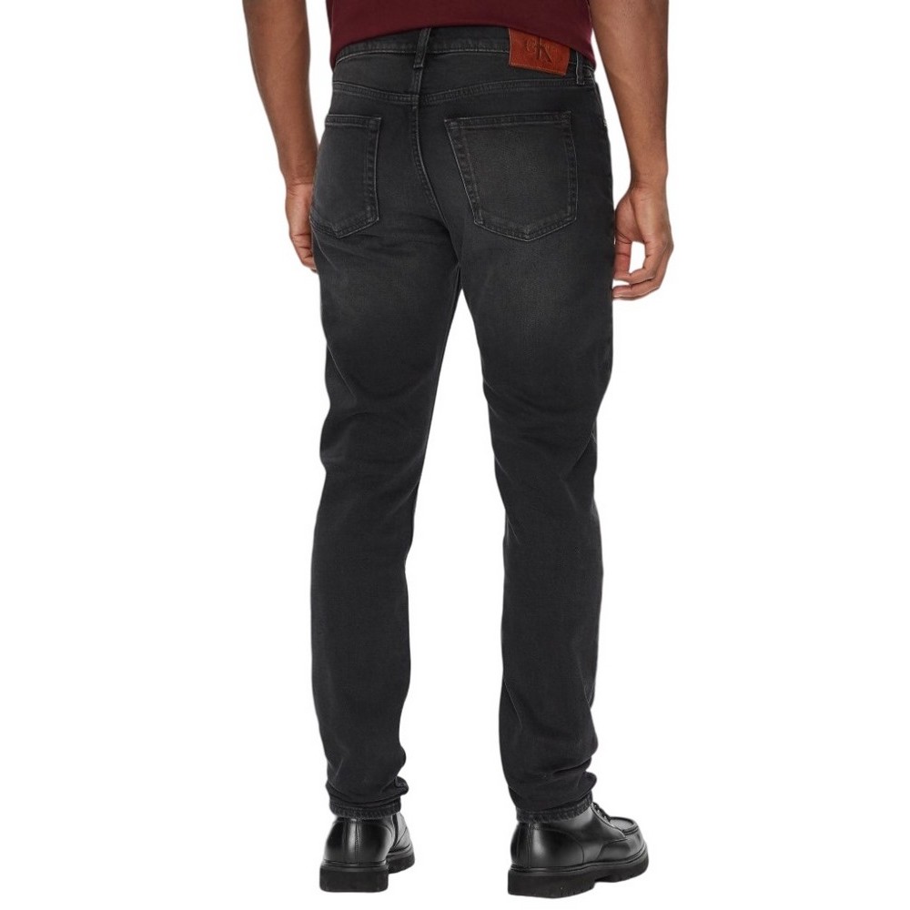 CALVIN KLEIN JEANS SLIM TAPER CK ESS BLACK JEAN ΠΑΝΤΕΛΟΝΙ ΑΝΔΡΙΚΟ BLACK