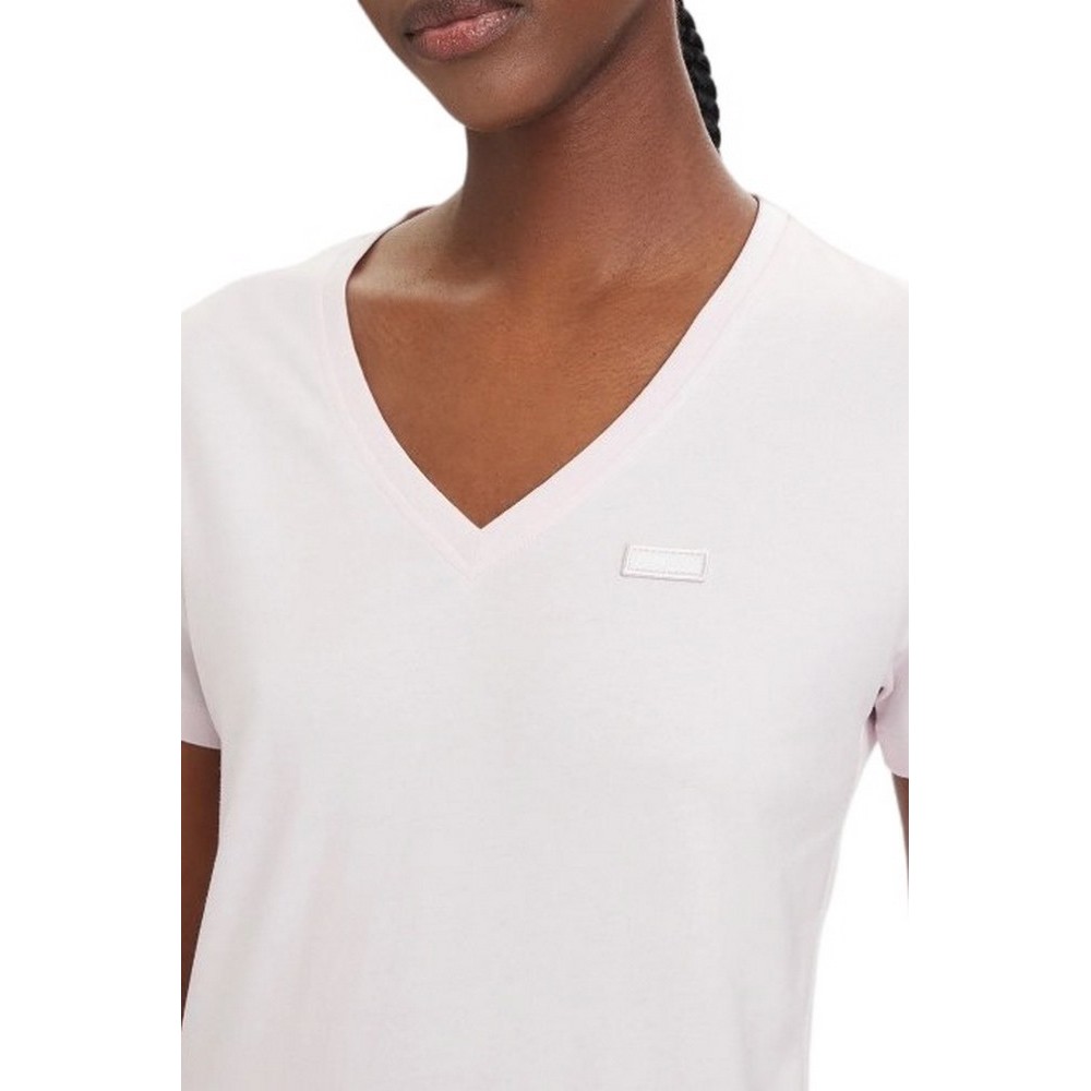 HUGO BOSS CLASSIC V JERSEY T-SHIRT ΜΠΛΟΥΖΑ ΓΥΝΑΙΚΕΙΑ SOFT PINK