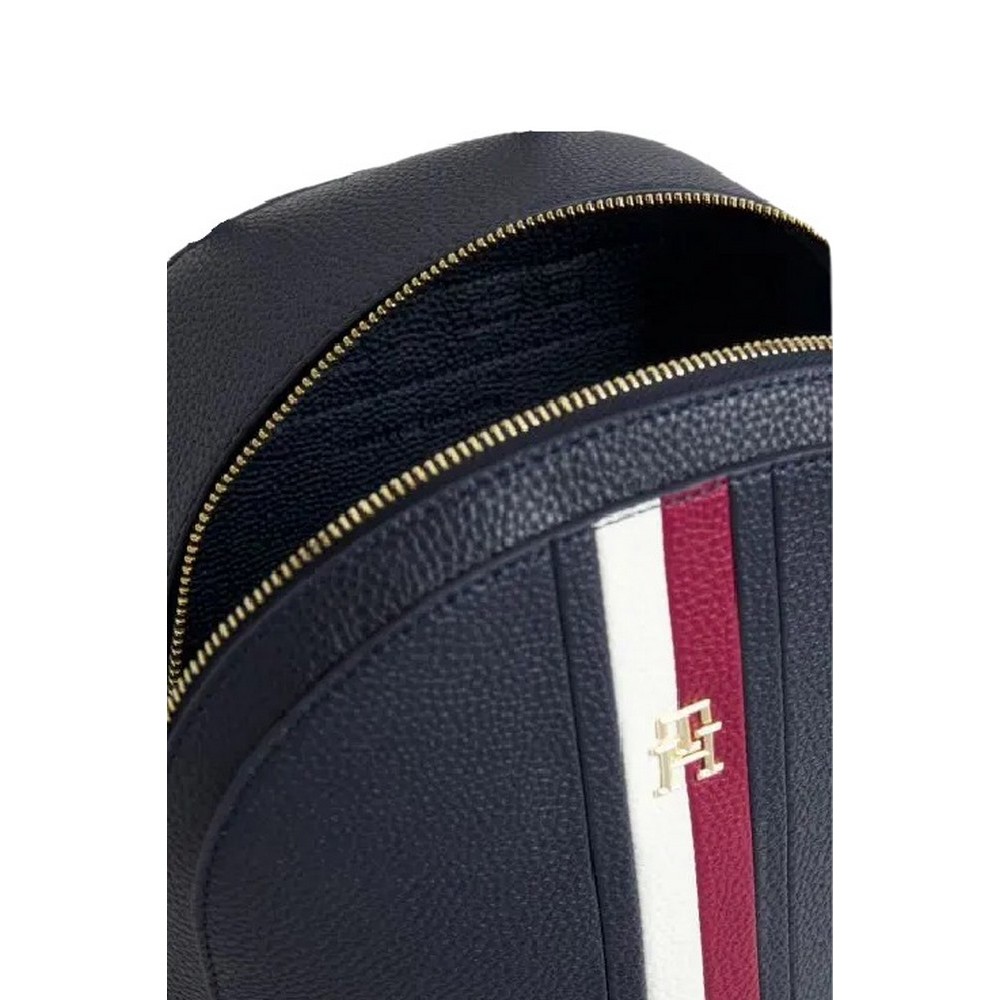 TOMMY HILFIGER TH EMBLEM BACKPACK CORP ΤΣΑΝΤΑ ΓΥΝΑΙΚΕΙΑ NAVY
