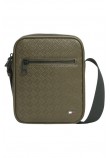 TOMMY HILFIGER EMBOSSED FLAG MINI REPORTER ΤΣΑΝΤΑ ΑΝΔΡΙΚΗ OLIVE