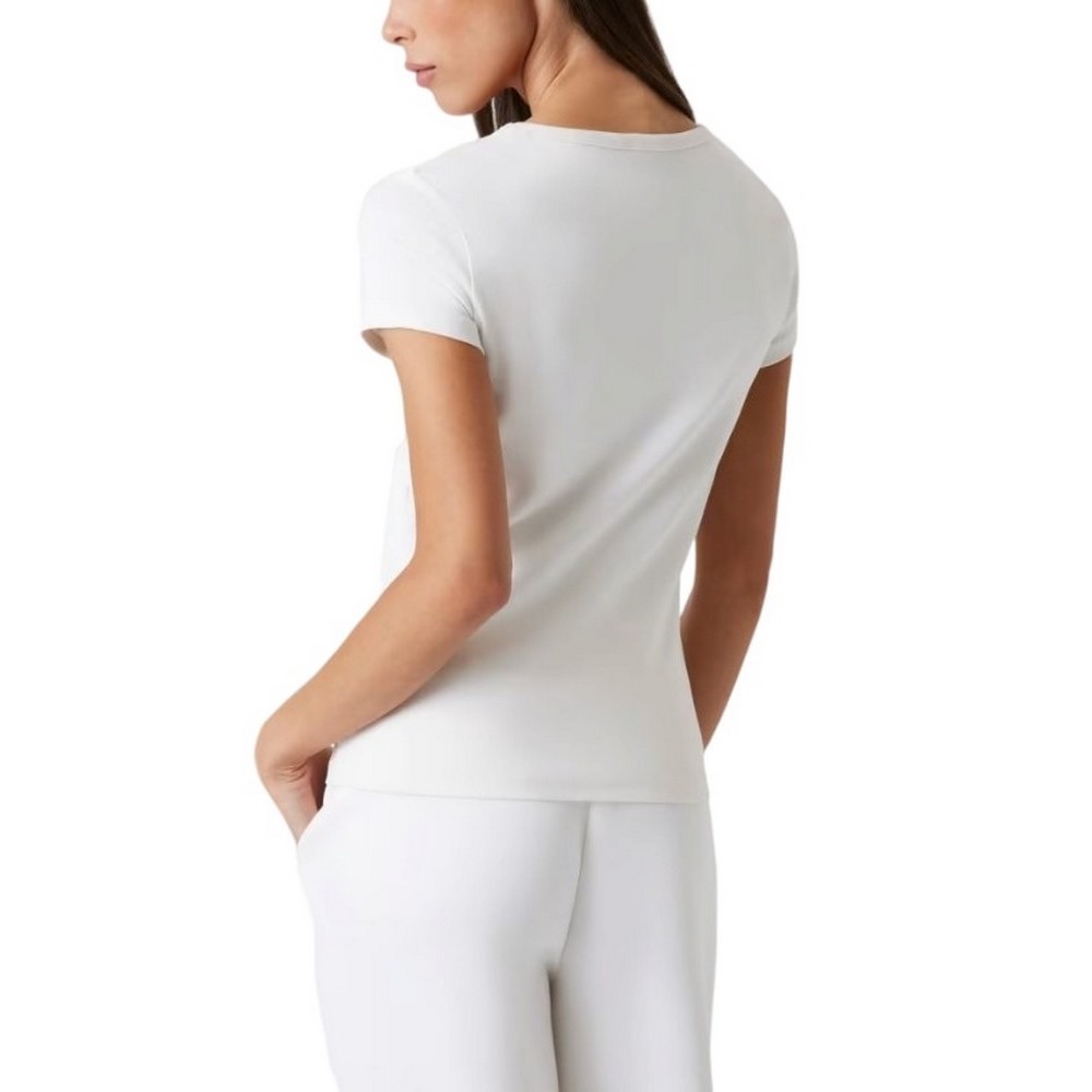 GUESS KIARA SS T-SHIRT ΜΠΛΟΥΖΑ ΓΥΝΑΙΚΕΙΑ OFF WHITE