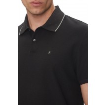 CALVIN KLEIN RFND PQ TPPD CLSS T-SHIRT ΜΠΛΟΥΖΑ ΑΝΔΡΙΚΗ BLACK