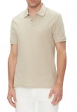 CALVIN KLEIN RFND PQ TPPD CLSS T-SHIRT ΜΠΛΟΥΖΑ ΑΝΔΡΙΚΗ BEIGE