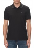 CALVIN KLEIN RFND PQ TPPD CLSS T-SHIRT ΜΠΛΟΥΖΑ ΑΝΔΡΙΚΗ BLACK