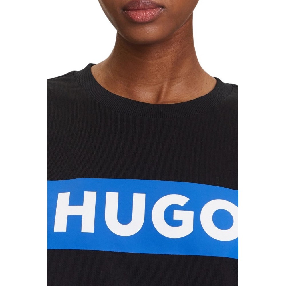 HUGO BOSS SWEATSHIRT CLASSIC CREW B ΦΟΥΤΕΡ ΜΠΛΟΥΖΑ ΓΥΝΑΙΚΕΙΑ BLACK