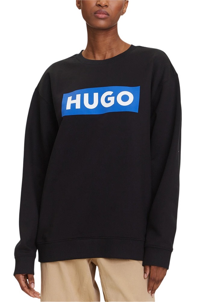 HUGO BOSS SWEATSHIRT CLASSIC CREW B ΦΟΥΤΕΡ ΜΠΛΟΥΖΑ ΓΥΝΑΙΚΕΙΑ BLACK