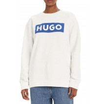 HUGO BOSS SWEATSHIRT CLASSIC CREW B ΦΟΥΤΕΡ ΜΠΛΟΥΖΑ ΓΥΝΑΙΚΕΙΑ WHITE