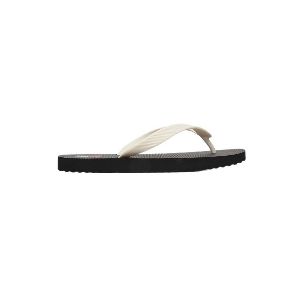 TOMMY JEANS LOGO SUMMER SANDAL ΠΑΝΤΟΦΛΑ ΓΥΝΑΙΚΕΙΑ BLACK/ECRU