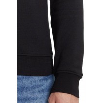 GUESS BEAU CN SWEATSHIRT ΦΟΥΤΕΡ ΑΝΔΡΙΚΟ BLACK