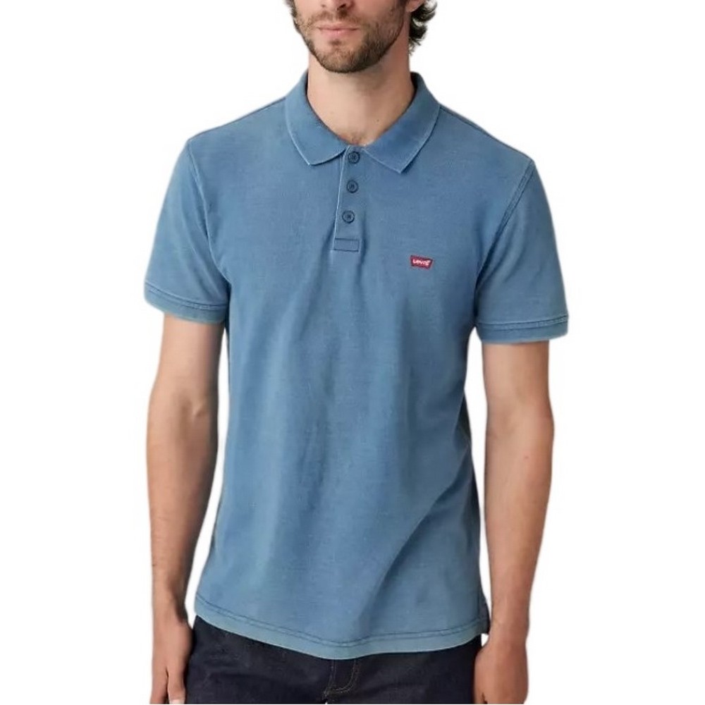 LEVIS HM 358830271 POLO T-SHIRT ΜΠΛΟΥΖΑ ΑΝΔΡΙΚΗ BLUE