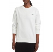 TOMMY JEANS REG ESS LOGO 1 CREW EXT ΦΟΥΤΕΡ ΜΠΛΟΥΖΑ ΓΥΝΑΙΚΕΙΑ ECRU