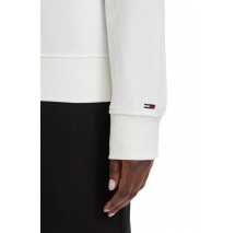 TOMMY JEANS REG ESS LOGO 1 CREW EXT ΦΟΥΤΕΡ ΜΠΛΟΥΖΑ ΓΥΝΑΙΚΕΙΑ ECRU