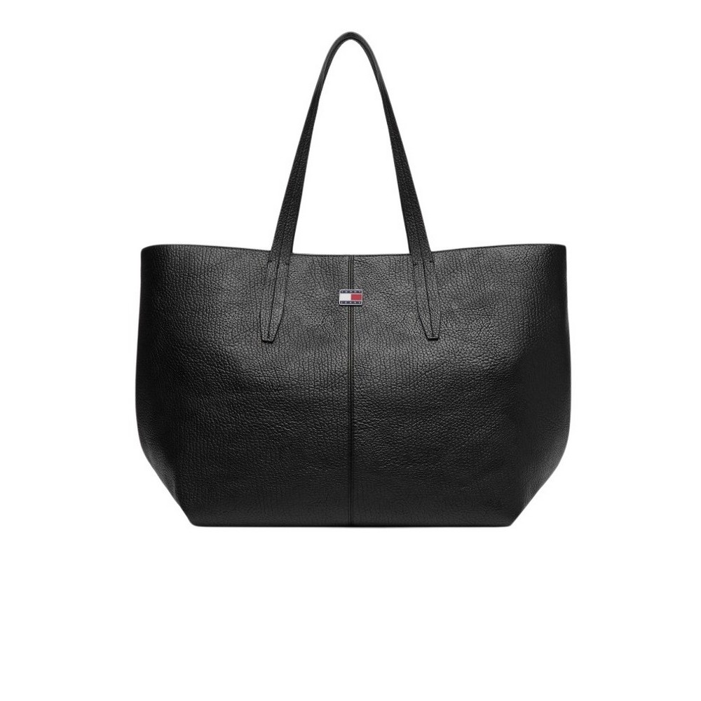 TOMMY JEANS SLOUCHY CITY TOTE ΤΣΑΝΤΑ ΓΥΝΑΙΚΕΙΑ BLACK