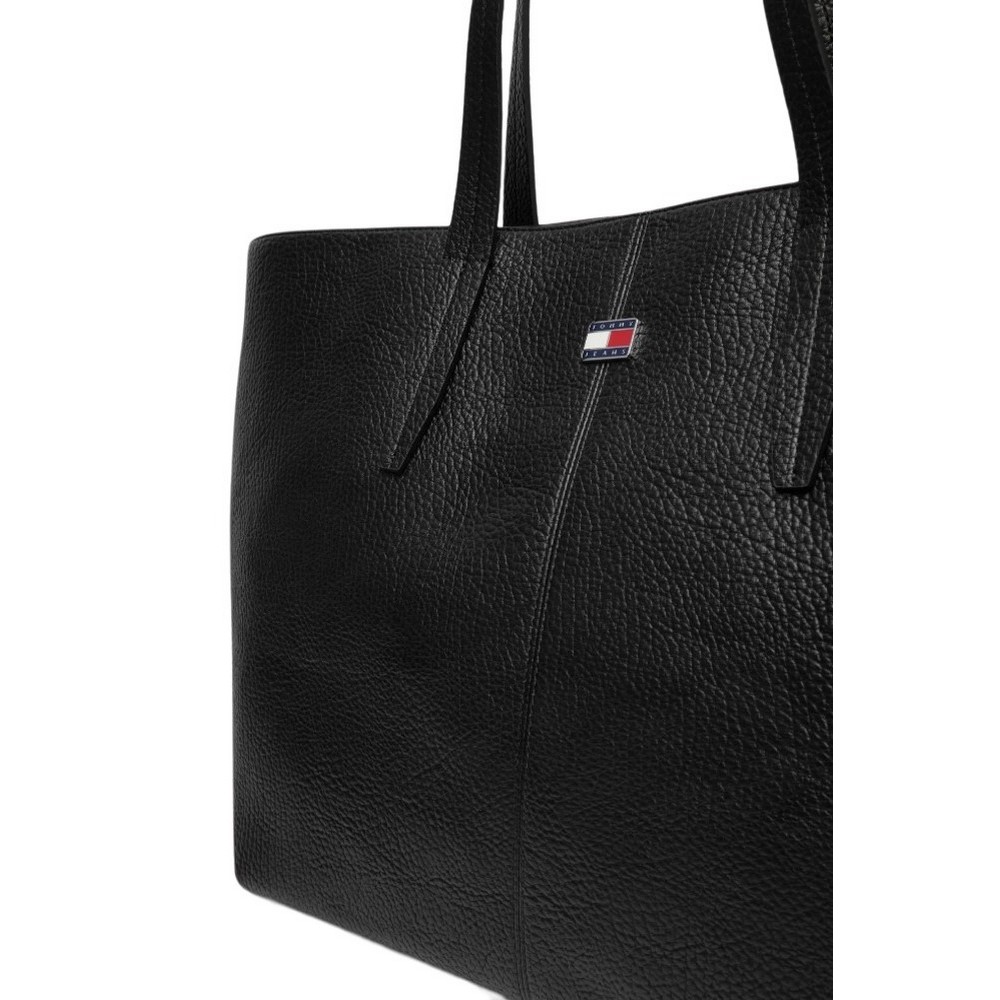TOMMY JEANS SLOUCHY CITY TOTE ΤΣΑΝΤΑ ΓΥΝΑΙΚΕΙΑ BLACK