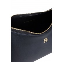 TOMMY HILFIGER ICON SHOULDER BAG ΤΣΑΝΤΑ ΓΥΝΑΙΚΕΙΑ BLACK