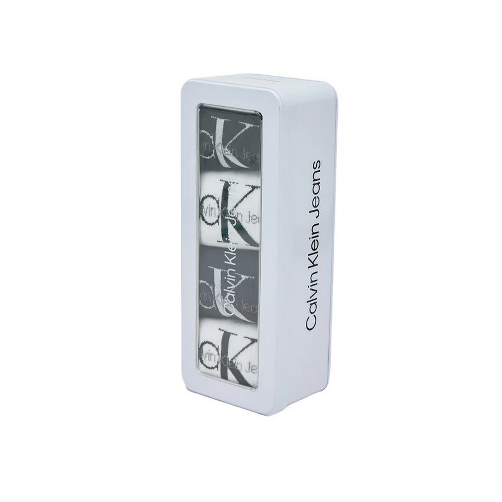 CALVIN KLEIN JEANS CKJ WOMEN SOCK 4P GIFTBOX ΚΑΛΤΣΕΣ ΓΥΝΑΙΚΕΙΕΣ MULTI