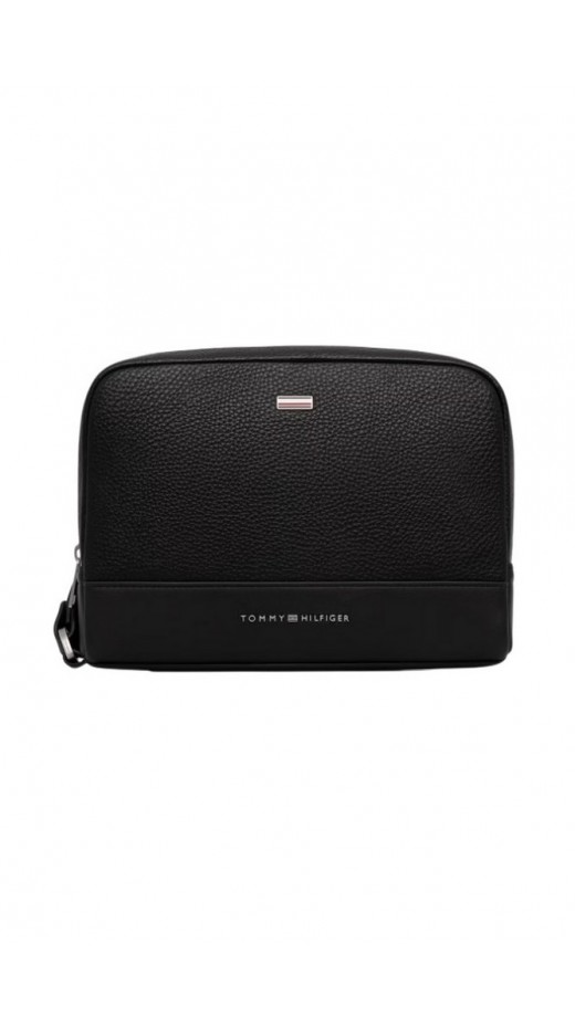 TOMMY HILFIGER CENTRAL POUCH ΤΣΑΝΤΑ ΑΝΔΡΙΚΗ BLACK
