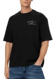 CALVIN KLEIN JEANS 16S APRIL GRAPHIC SEASONAL T-SHIRT ΜΠΛΟΥΖΑ ΑΝΔΡΙΚΗ BLACK