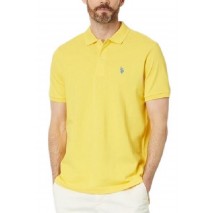 U.S POLO ASSN KING 000147 EHPD USPA BASIC POLO T-SHIRT ΜΠΛΟΥΖΑ ΑΝΔΡΙΚΗ YELLOW
