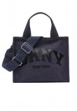 DKNY HADLEE TOTE HANDBAG R41AOR57 ΤΣΑΝΤΑ ΓΥΝΑΙΚΕΙΑ NAVY