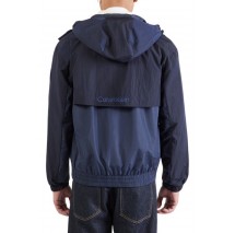 CALVIN KLEIN JEANS LTWT NYLON MIXED MEDIA WINDBR ΜΠΟΥΦΑΝ ΑΝΔΡΙΚΟ NAVY