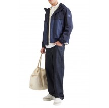 CALVIN KLEIN JEANS LTWT NYLON MIXED MEDIA WINDBR ΜΠΟΥΦΑΝ ΑΝΔΡΙΚΟ NAVY