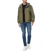 CALVIN KLEIN JEANS LTWT NYLON MIXED MEDIA WINDBR ΜΠΟΥΦΑΝ ΑΝΔΡΙΚΟ OLIVE