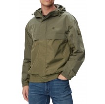 CALVIN KLEIN JEANS LTWT NYLON MIXED MEDIA WINDBR ΜΠΟΥΦΑΝ ΑΝΔΡΙΚΟ OLIVE