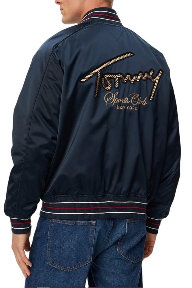 TOMMY JEANS SOUVENIR BOMBER JACKET ΜΠΟΥΦΑΝ ΑΝΔΡΙΚΟ NAVY