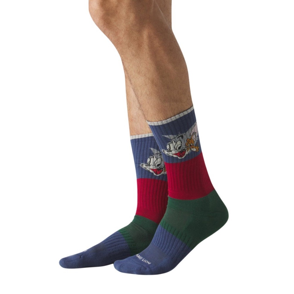 JIMMY LION ATHLETIC TOM AND JERRY ΚΑΛΤΣΕΣ UNISEX MULTI