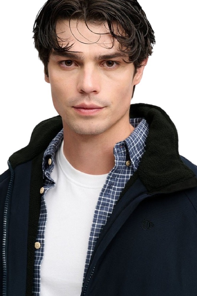 SUPERDRY CITY FLEECE LINED JACKET ΜΠΟΥΦΑΝ ΑΝΔΡΙΚΟ ECLIPSE NAVY