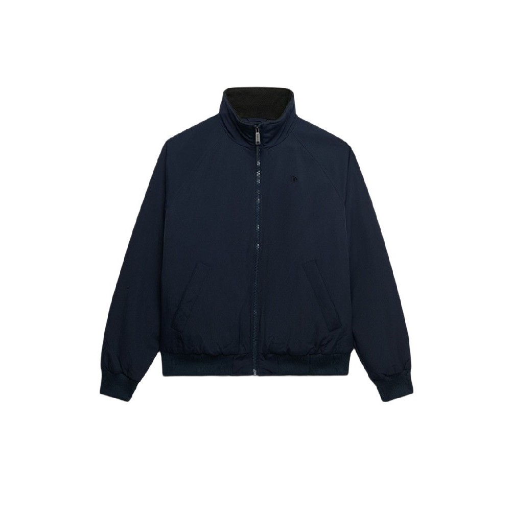 SUPERDRY CITY FLEECE LINED JACKET ΜΠΟΥΦΑΝ ΑΝΔΡΙΚΟ ECLIPSE NAVY